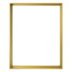 Gold aluminum frame
