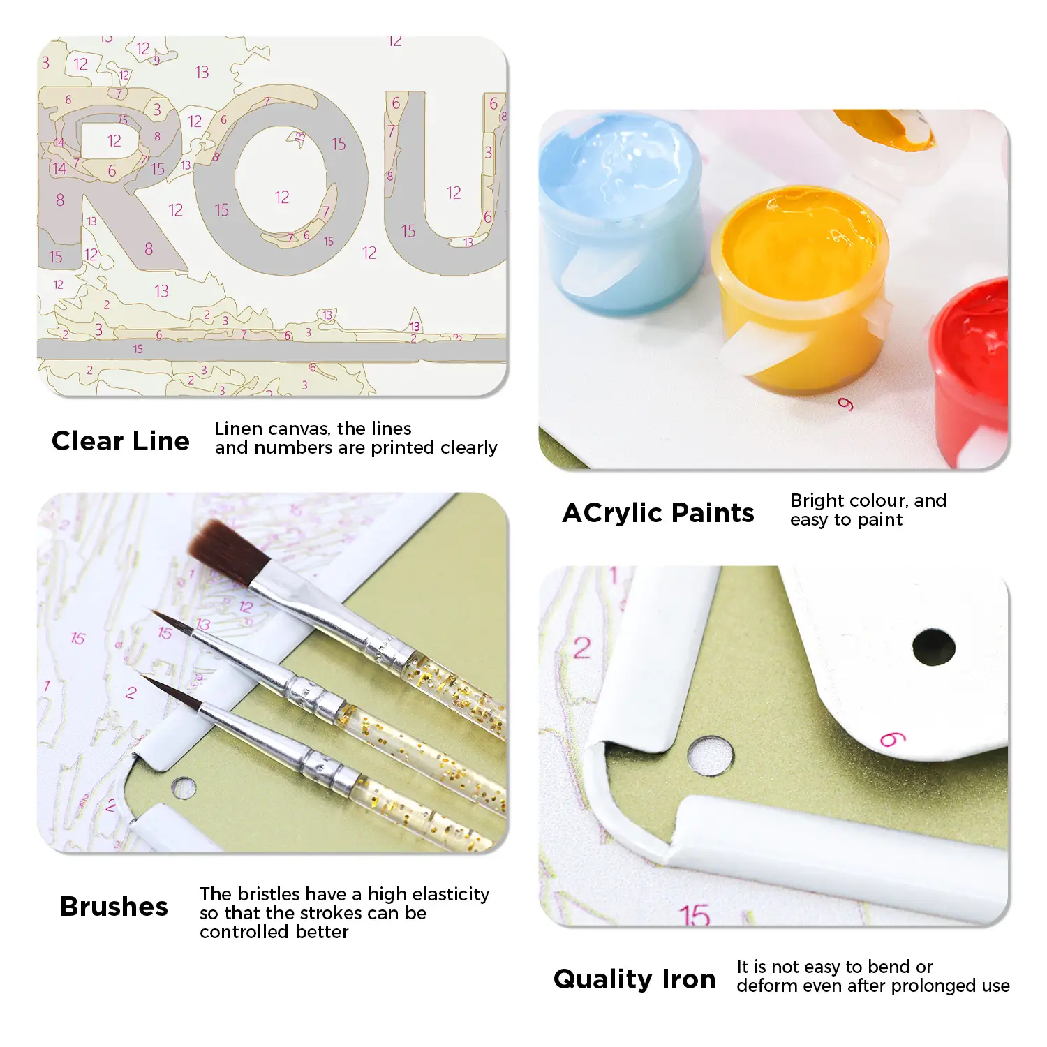 Route 66 Poster in Metallo Fai-da-Te 2 10 21 1 Dipinti fai-da-te - Dipingi per numeri - Diamond Painting