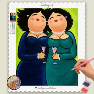 Beautiful Curvy Ladies Diamond Painting