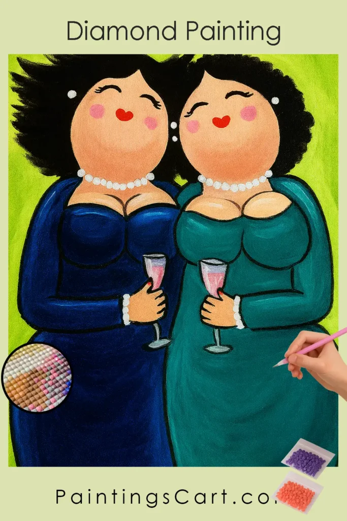 1155112 pin diamond painting paintingscart 683x1024 1 DIY paintings - Paint by numbers - Diamond Painting