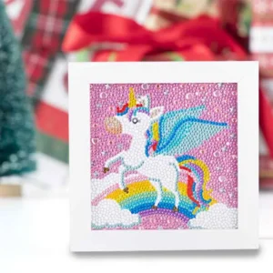 Sky Unicorn - Diamond Painting for Kids