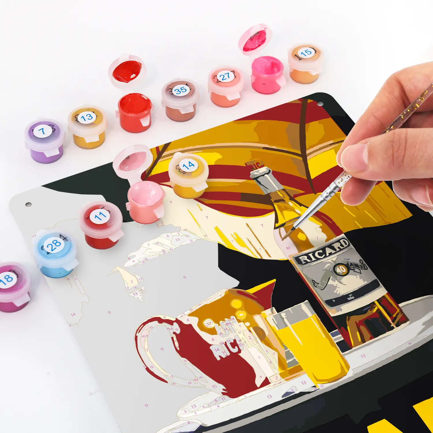 Ricard Wine Bar Metal Poster 3 Ricard Wine Bar Metal Poster