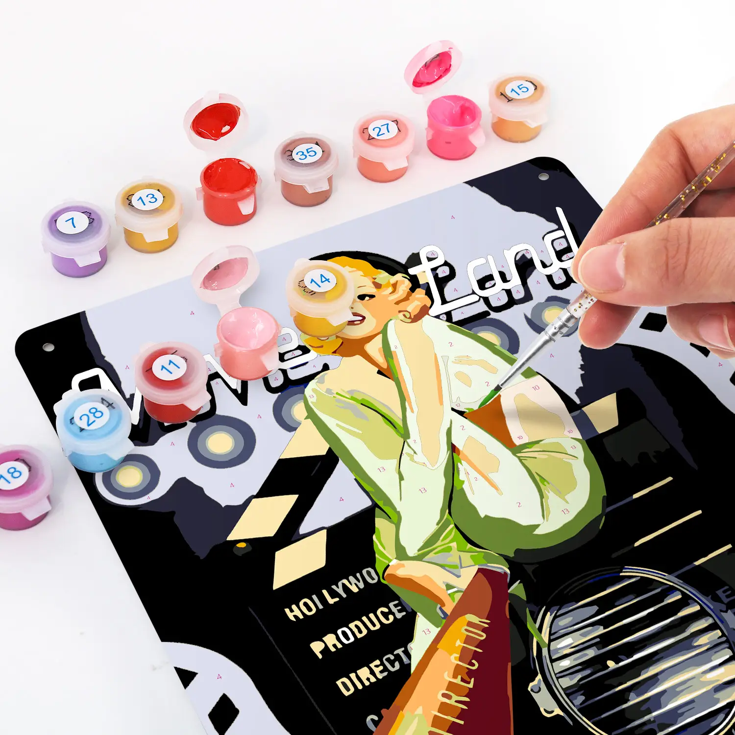 Movie Land - Poster Metallico Fai Da Te 3 Movie Land - Poster Metallico Fai da Te