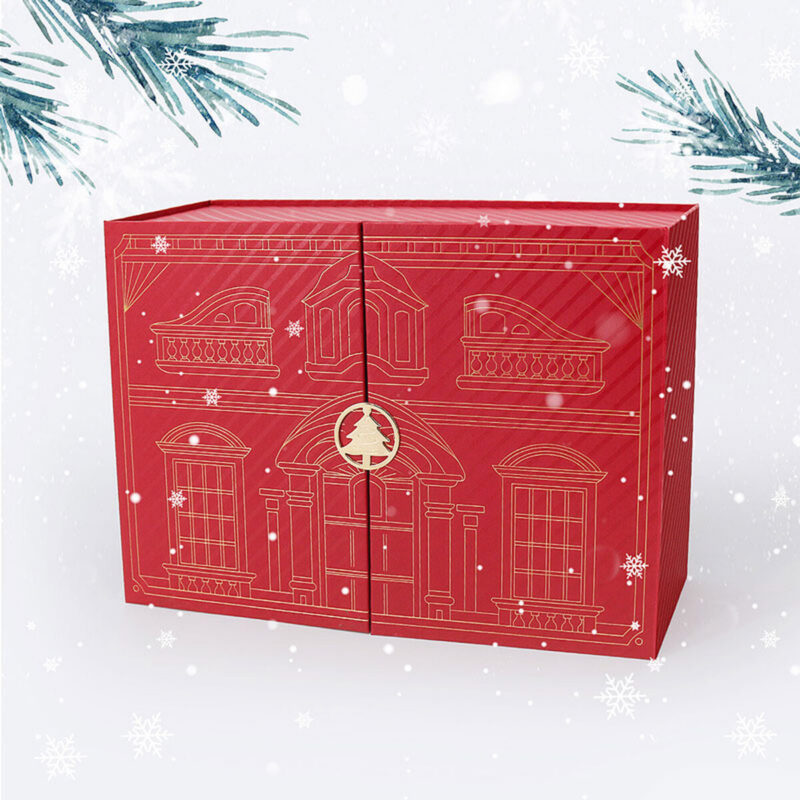 Caja del Calendario de Adviento de Pintura por Números