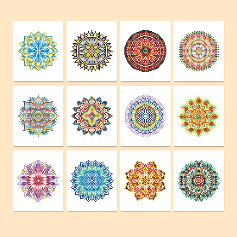 22008-Paint-by-numbers-Diamond-Painting-webp Beautiful Mandala Arts - 12 pcs