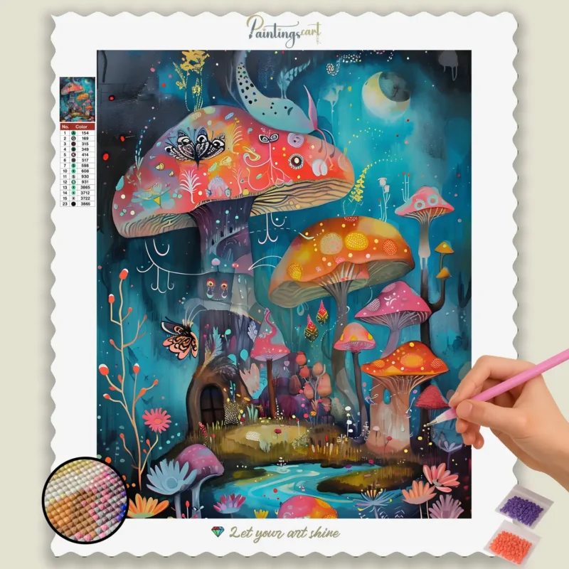 29_base-diamond-painting-paintingscart Colorful Psychedelic World