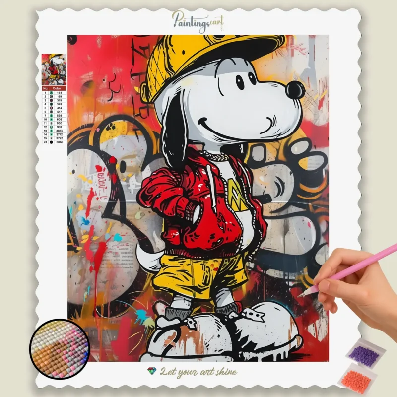 304A_base-diamond-painting-paintingscart Pop Art Cartoon