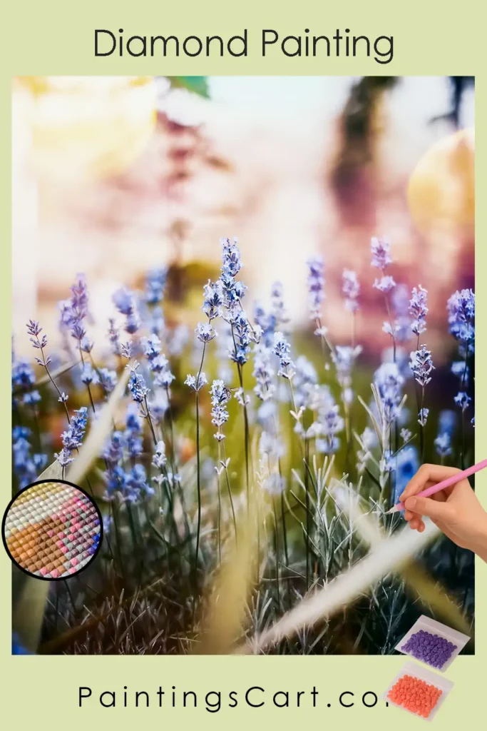 Campo Fiorito Soleggiato 1 549297 pin diamond painting paintingscart 683x1024 1 Dipinti fai-da-te - Dipinti per numeri - Diamond Painting