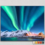 Erstaunliches Polarlicht