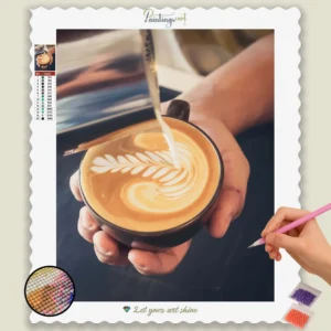 Kaffee Einschenken mit Herz