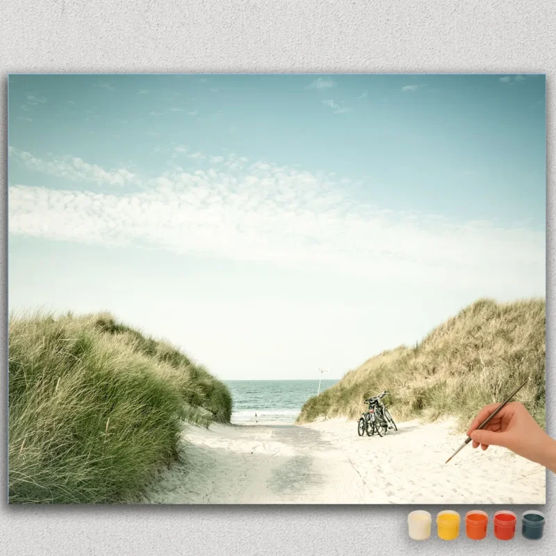 Chemin vers la Plage