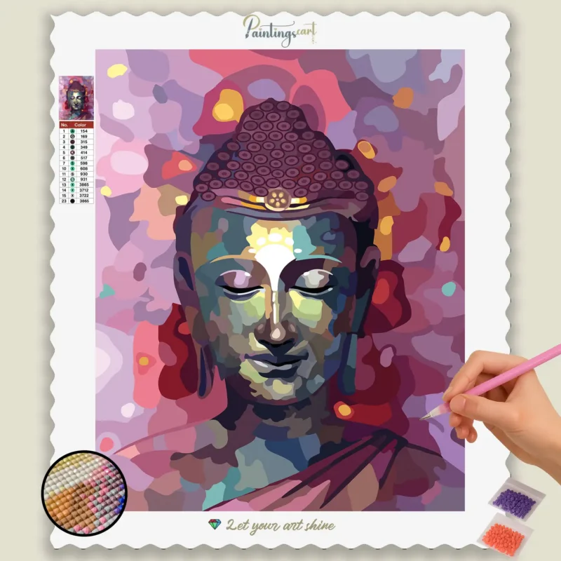 562477_base-diamond-painting-paintingscart Der Buddha – Ruhe & Spiritualität