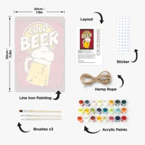 7 2 DIY paintings - Paint by numbers - Diamond Painting