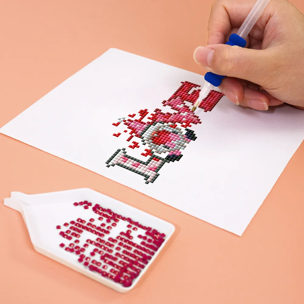 Valentine's Whisper - Mini-Diamond-Painting (12-teiliges Set) 1 85201 Paint by numbers Diamond Painting webp 1 DIY-Malerei - Paint by numbers - Diamond Painting