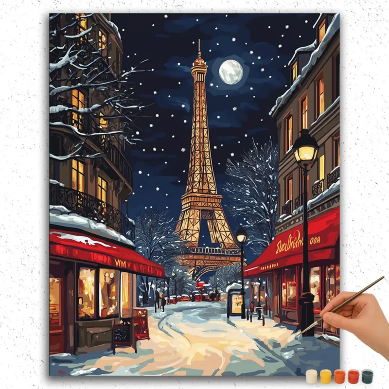 873513 Paris au clair de lune