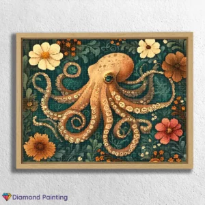 Bunter Oktopus