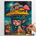 Passero e Fiori Autunnali