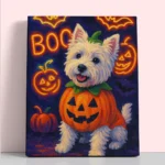 Custom Halloween Pet Portrait