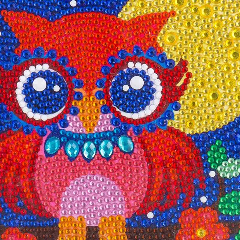 Rainbow Owl – Diamond Painting für Kinder 1 93107 Paint by numbers Diamond Painting webp 1 DIY-Bilder – Paint by numbers – Diamond Painting