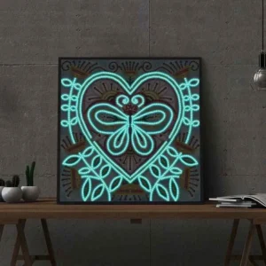 Diamond Paintings and Paint by Numbers 56 Soul Butterfly - Luminous Diamond Painting