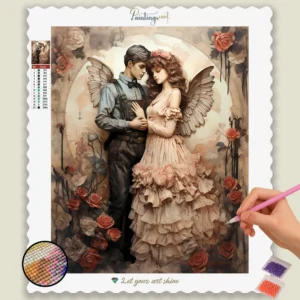 Angel Couple with Wings