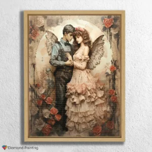 Angel Couple with Wings
