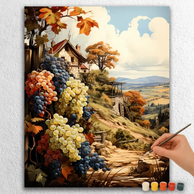 Australien-15161 Farverige Druer