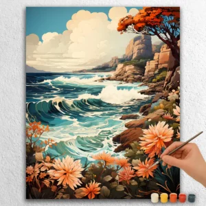 Australisch Strand en Bloemen