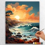 Olas en el Mar Australiano