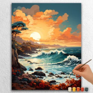 Golven in de Australische Zee