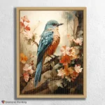 Farverig Spurv i Junglen