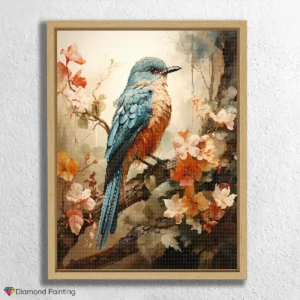 Farverig Spurv i Junglen