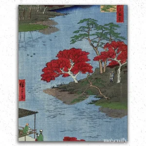 Best Paint by Numbers Kits for Adults and Kids 73 Automne au sanctuaire Akiba à Ukiji