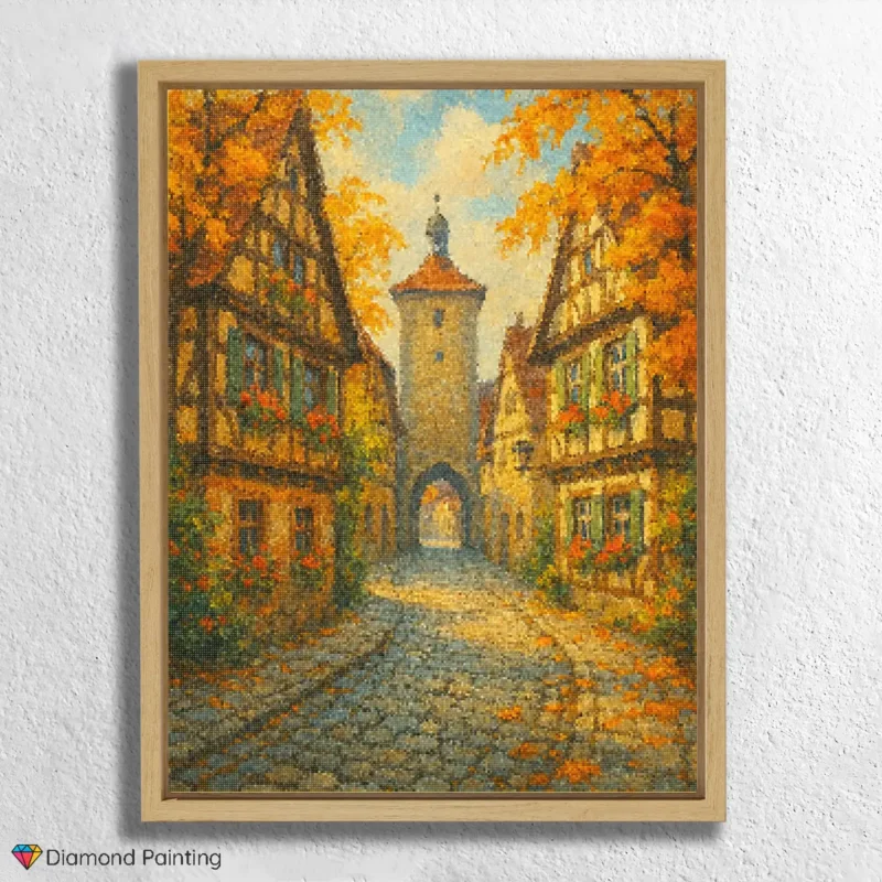 Autumn_Village_Gatehouse_Scene