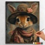 Coniglio con il Cappello