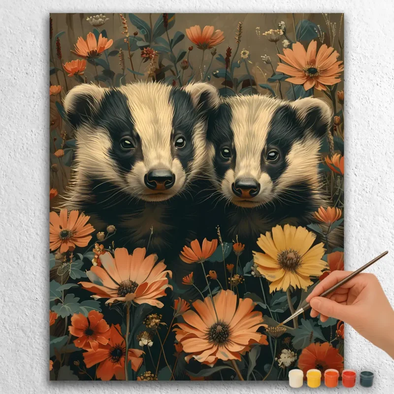 Two Badgers