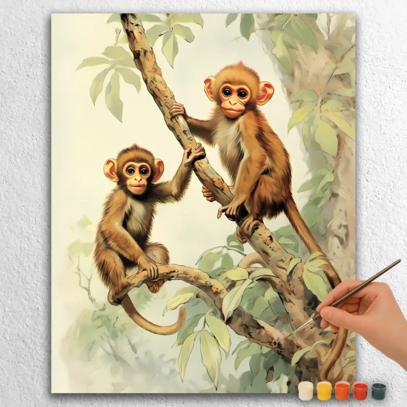 Baby-Monkey-9393 Baby Money on Tree