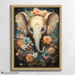 Niedliches Baby-Elefant