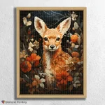 Süßes Rehkitz & Blumen