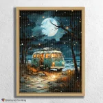 Strandferie i Månelys