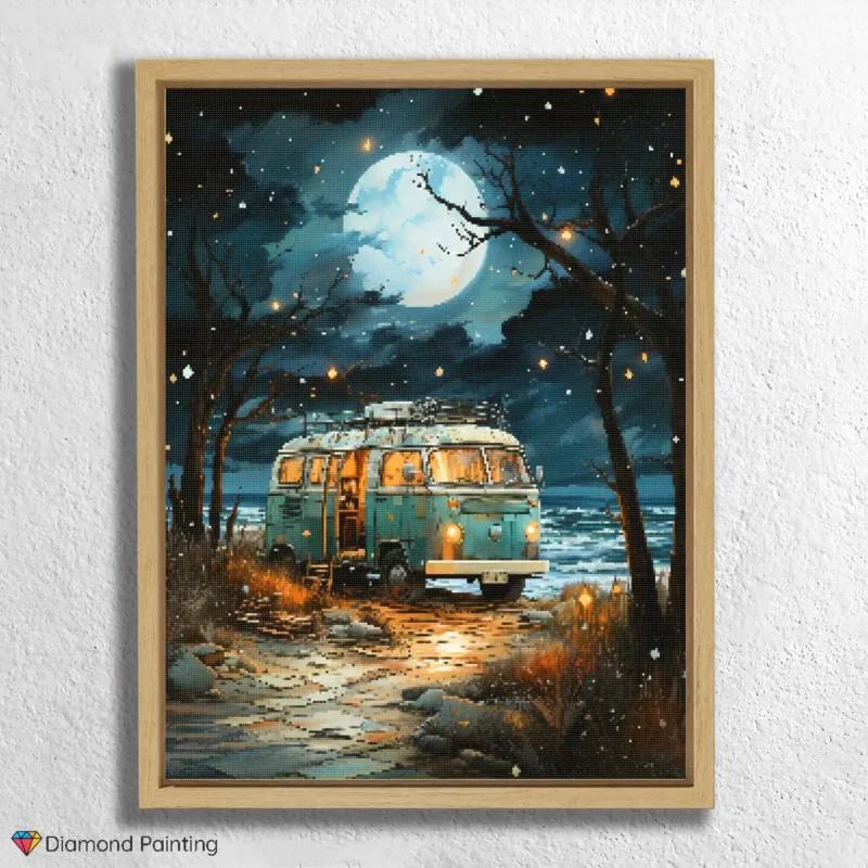 Strandferie i Månelys