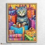 Colorful Cat Birthday
