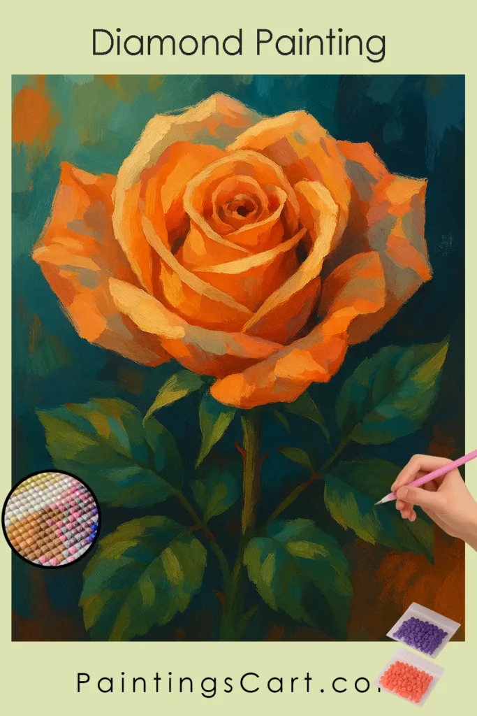 Bloeiende Roos met Abstracte Achtergrond 1 Bloeiende_Roos_met_Abstracte_Achtergrond