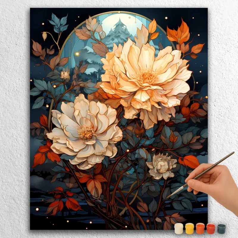 Boho-Christmas-6485 Fiori Boho e Luna