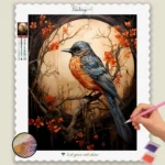 Spurv Brændt Orange