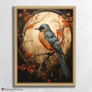 Spurv Brændt Orange