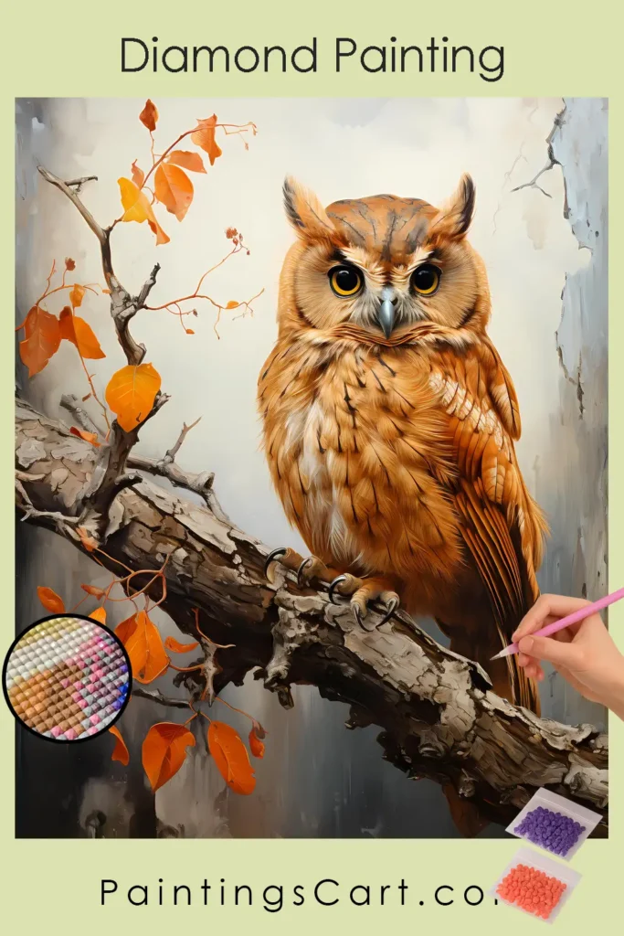 Ugle på en Gren 1 Ugle på en Gren