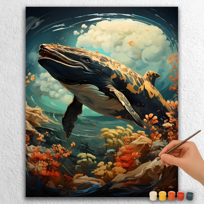 Californie-65622 Grande Baleine et Vie Marine