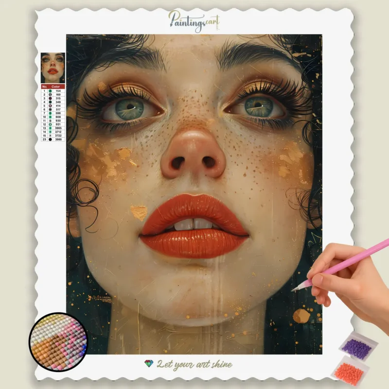 Candle_Making_36631_base-diamond-painting-paintingscart Mooi Meisje