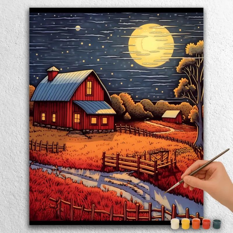 Nachtleven op de boerderij